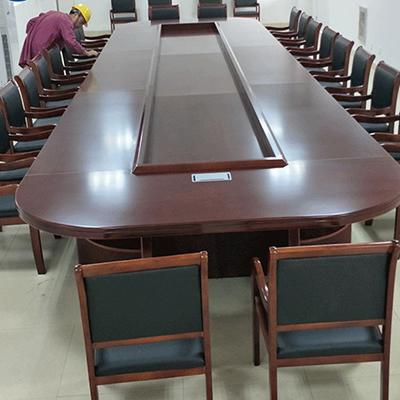 大型商务会议桌详情页6米
